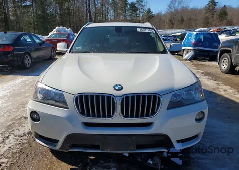 2013 BMW X3 xDrive28I z USA, uszkodzony, nr VIN 5UXWX9C51D0D04625